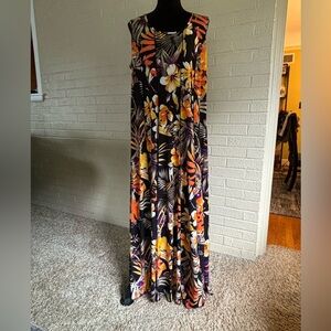 Sami & Jo Tropical Floral Dress Size 2X